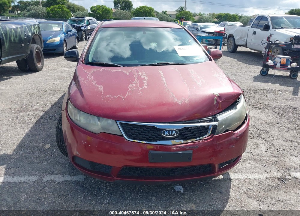 2012 KIA FORTE EX VIN: KNAFU4A22C5534868