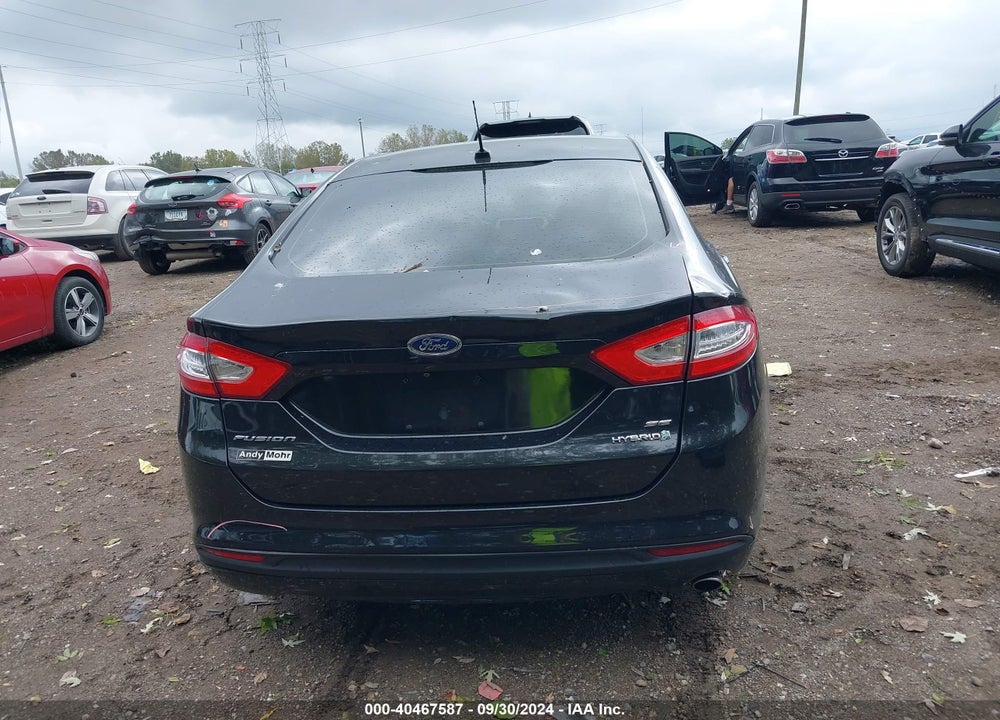 2015 FORD FUSION HYBRID SE VIN: 3FA6P0LU2FR243392