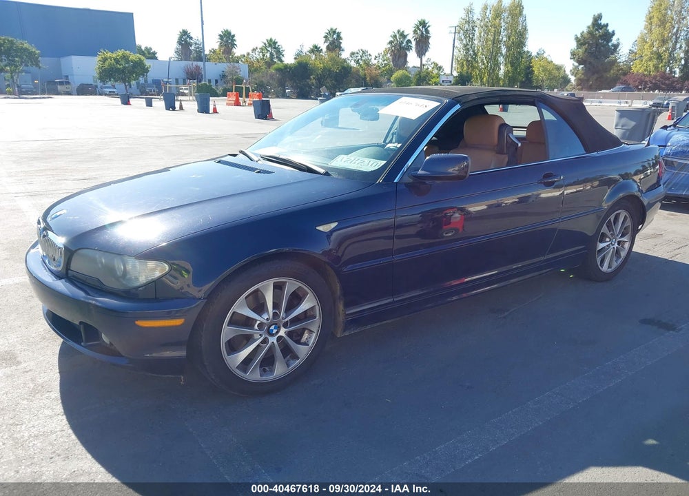 2005 BMW 330CI VIN: WBABW53495PL52511
