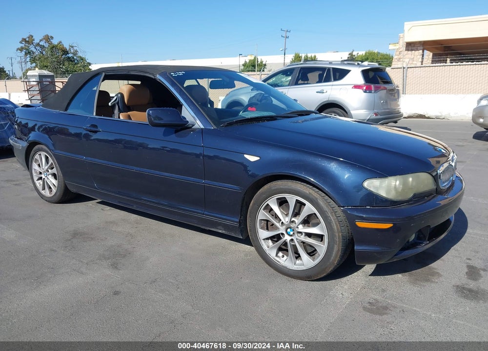 2005 BMW 330CI VIN: WBABW53495PL52511