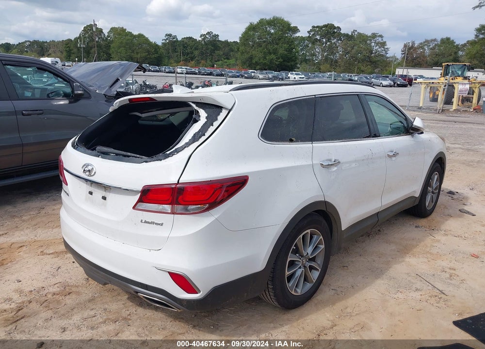 2017 HYUNDAI SANTA FE LIMITED VIN: KM8SN4HF1HU234027