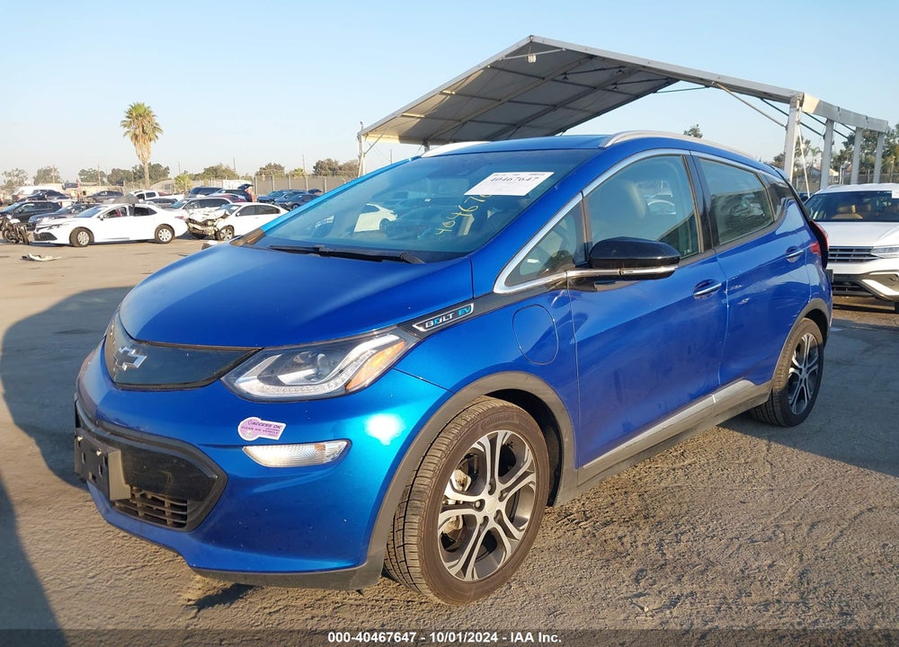 2019 CHEVROLET BOLT EV PREMIER VIN: 1G1FZ6S06K4101953