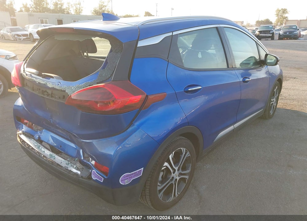2019 CHEVROLET BOLT EV PREMIER VIN: 1G1FZ6S06K4101953