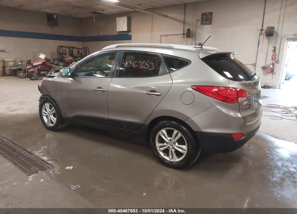 2012 HYUNDAI TUCSON GLS VIN: KM8JU3ACXCU484139