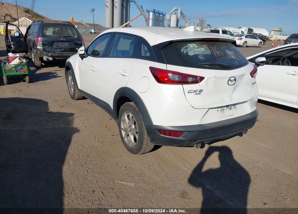 2019 MAZDA CX-3 SPORT VIN: JM1DKFB77K0445721