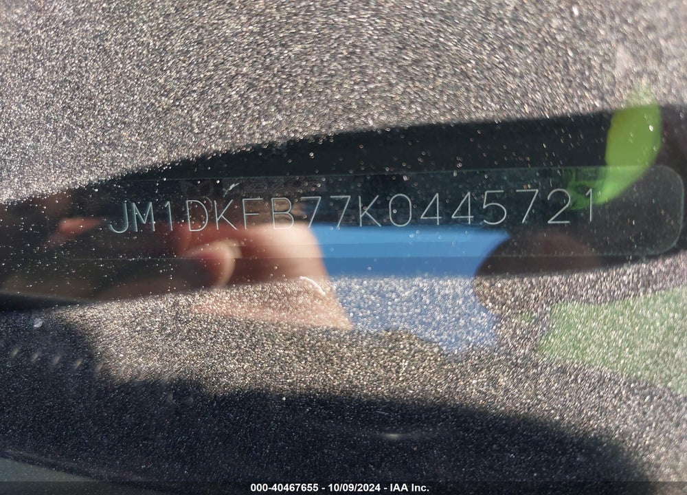 2019 MAZDA CX-3 SPORT VIN: JM1DKFB77K0445721