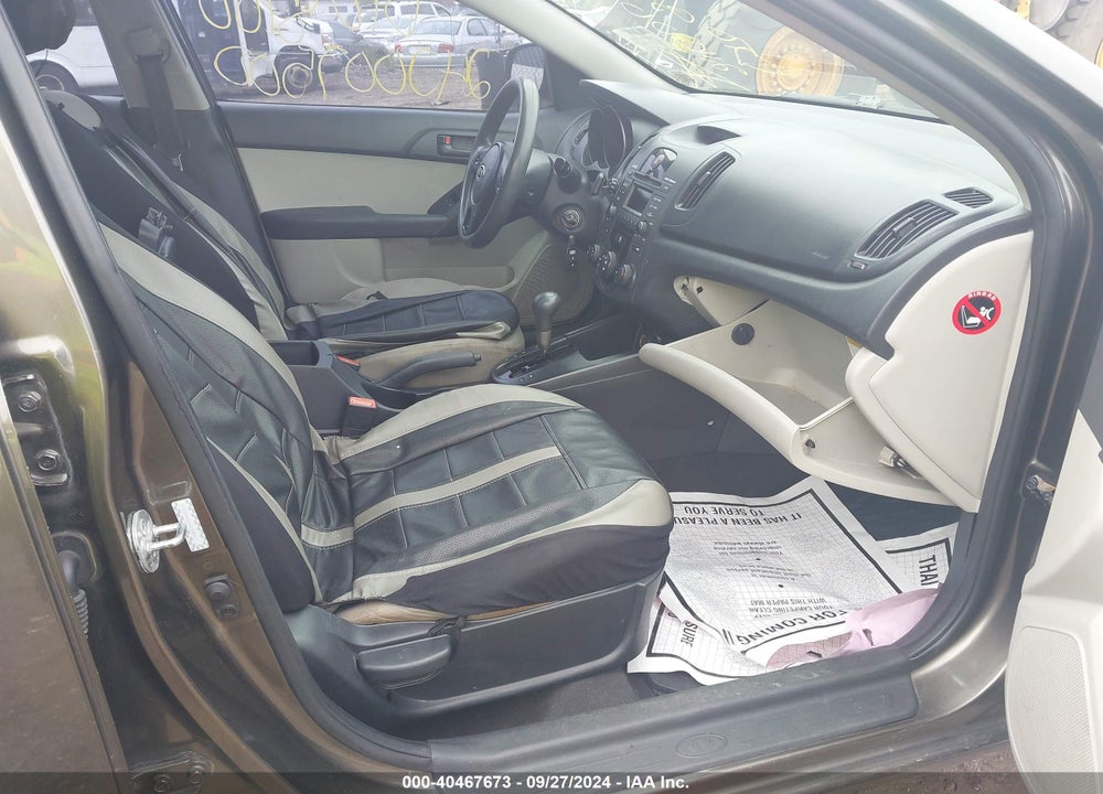 2010 KIA FORTE VIN: KNAFU4A29A5063010