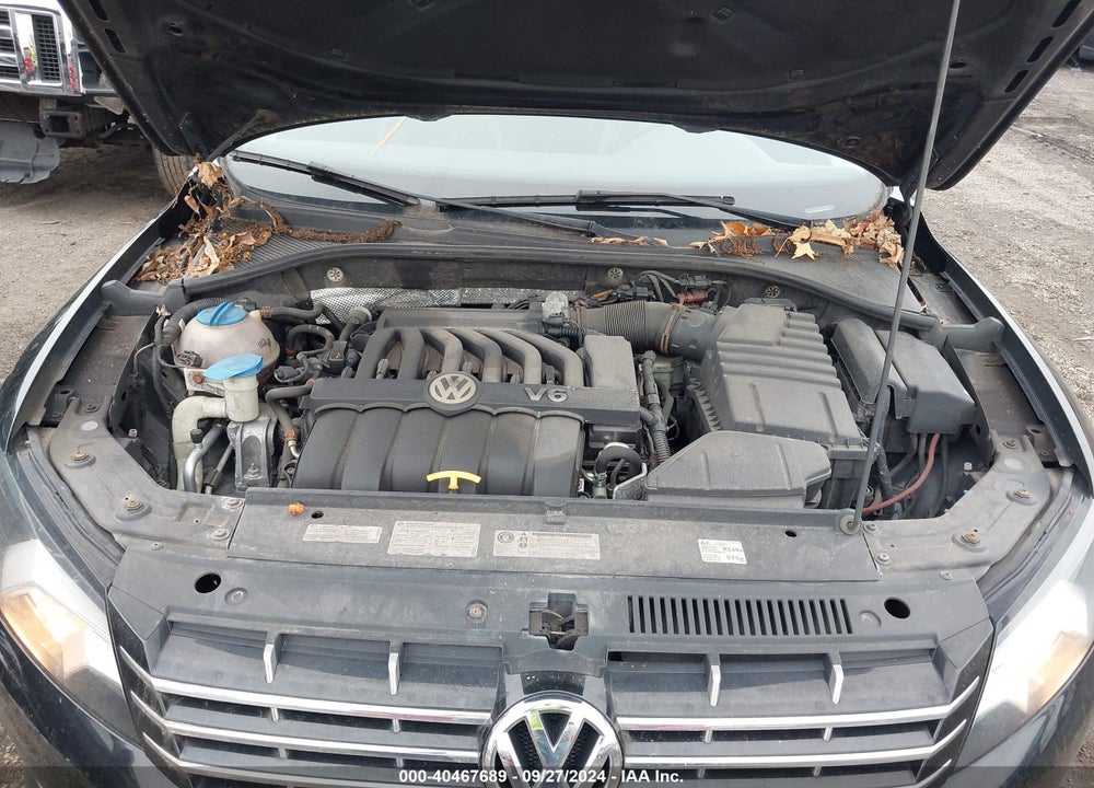 2012 VOLKSWAGEN PASSAT 3.6L V6 SEL PREMIUM VIN: 1VWCM7A30CC099101