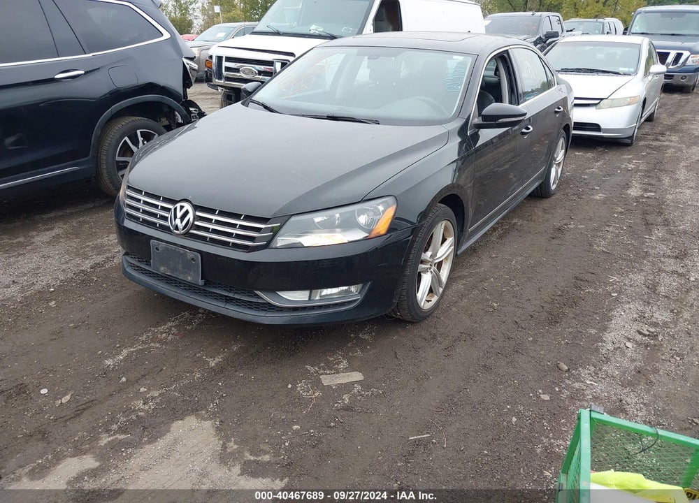 2012 VOLKSWAGEN PASSAT 3.6L V6 SEL PREMIUM VIN: 1VWCM7A30CC099101