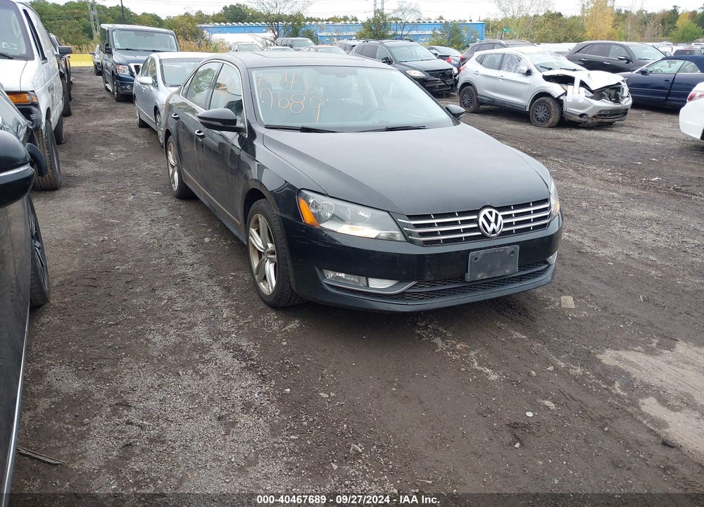 2012 VOLKSWAGEN PASSAT 3.6L V6 SEL PREMIUM VIN: 1VWCM7A30CC099101