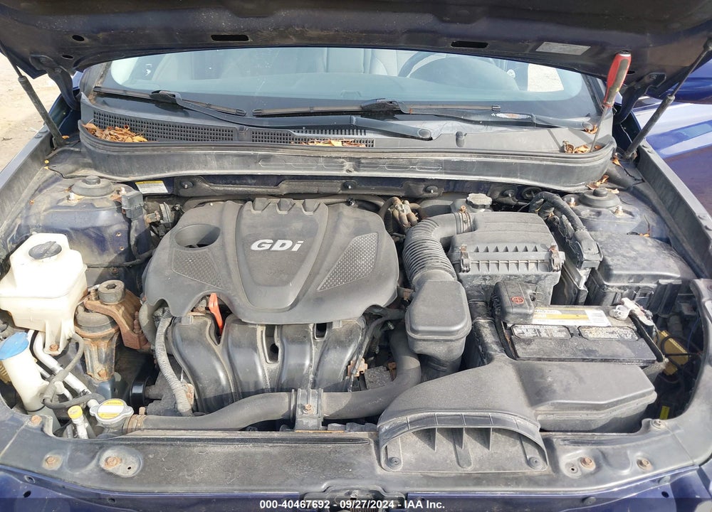 2011 HYUNDAI SONATA GLS VIN: 5NPEB4AC4BH075127