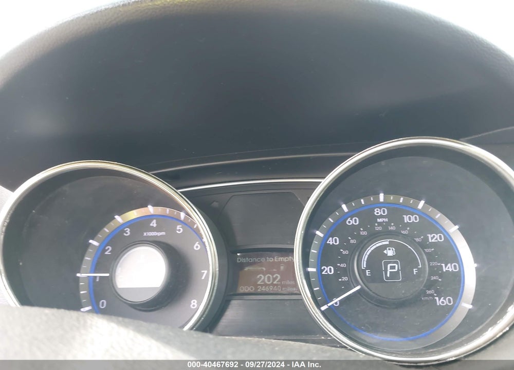 2011 HYUNDAI SONATA GLS VIN: 5NPEB4AC4BH075127