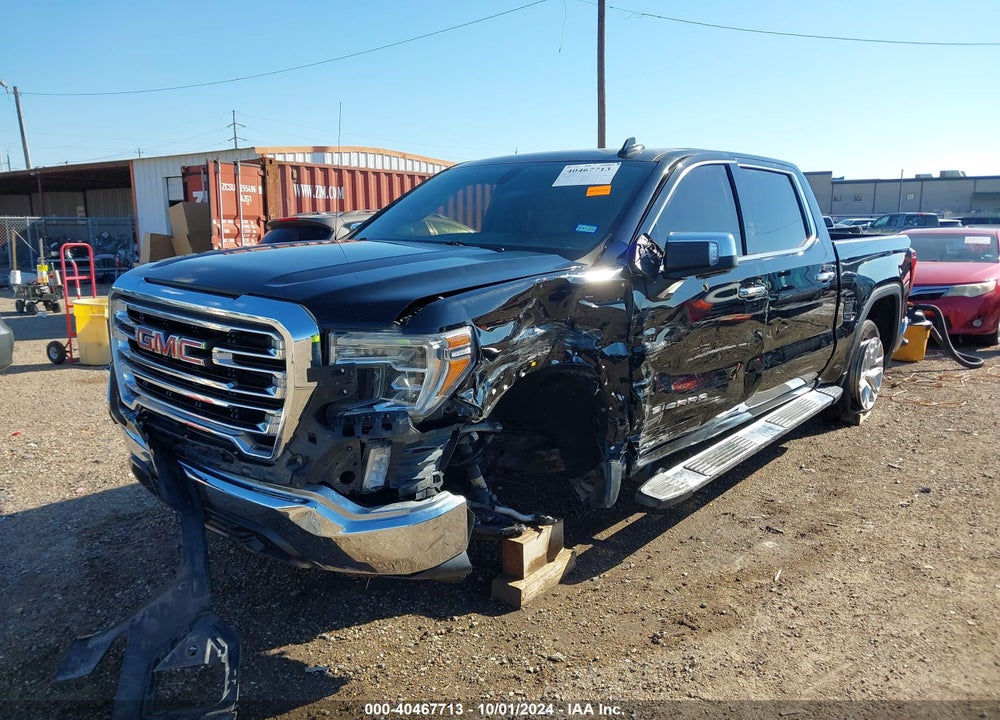 2019 GMC SIERRA 1500 SLT VIN: 3GTP8DED6KG116313