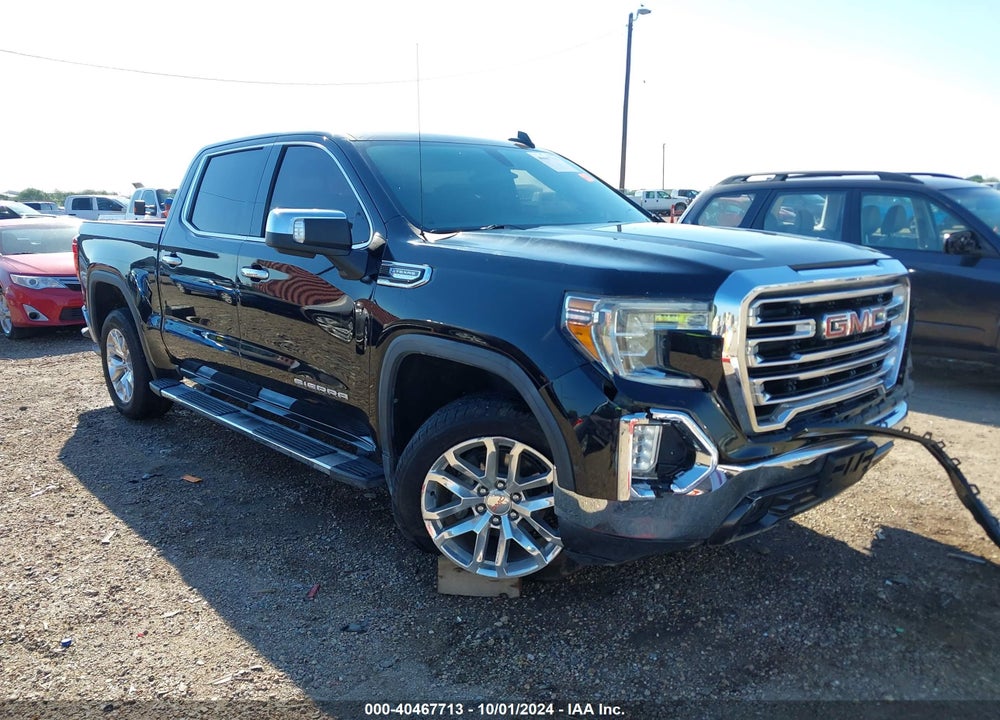 2019 GMC SIERRA 1500 SLT VIN: 3GTP8DED6KG116313