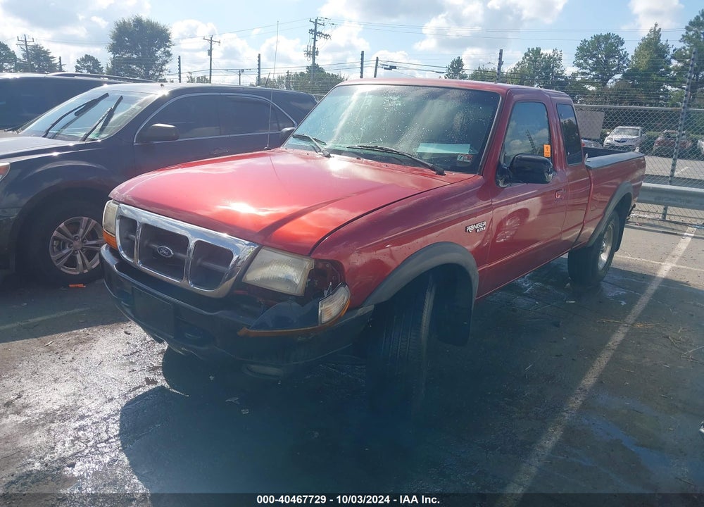 1998 FORD RANGER SPLASH/XL/XLT VIN: 1FTZR15X4WTA34121
