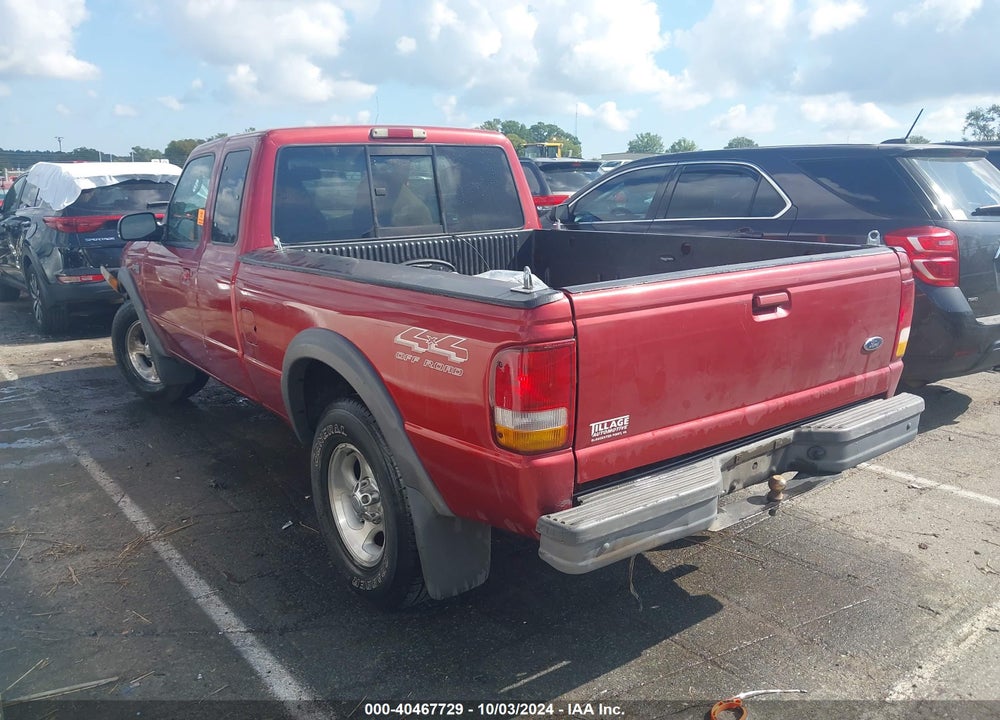 1998 FORD RANGER SPLASH/XL/XLT VIN: 1FTZR15X4WTA34121