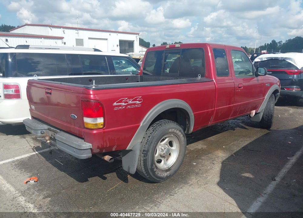 1998 FORD RANGER SPLASH/XL/XLT VIN: 1FTZR15X4WTA34121
