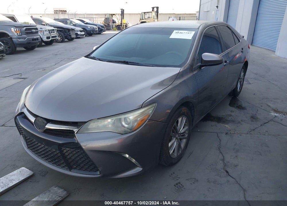 2015 TOYOTA CAMRY SE VIN: 4T1BF1FK9FU109561