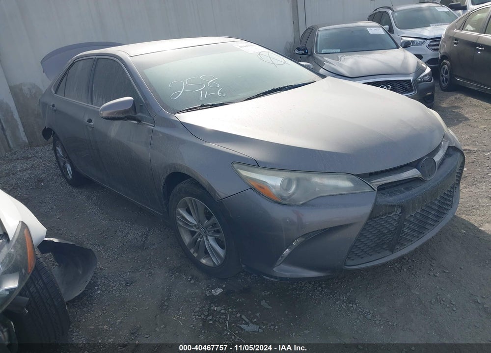 2015 TOYOTA CAMRY SE VIN: 4T1BF1FK9FU109561
