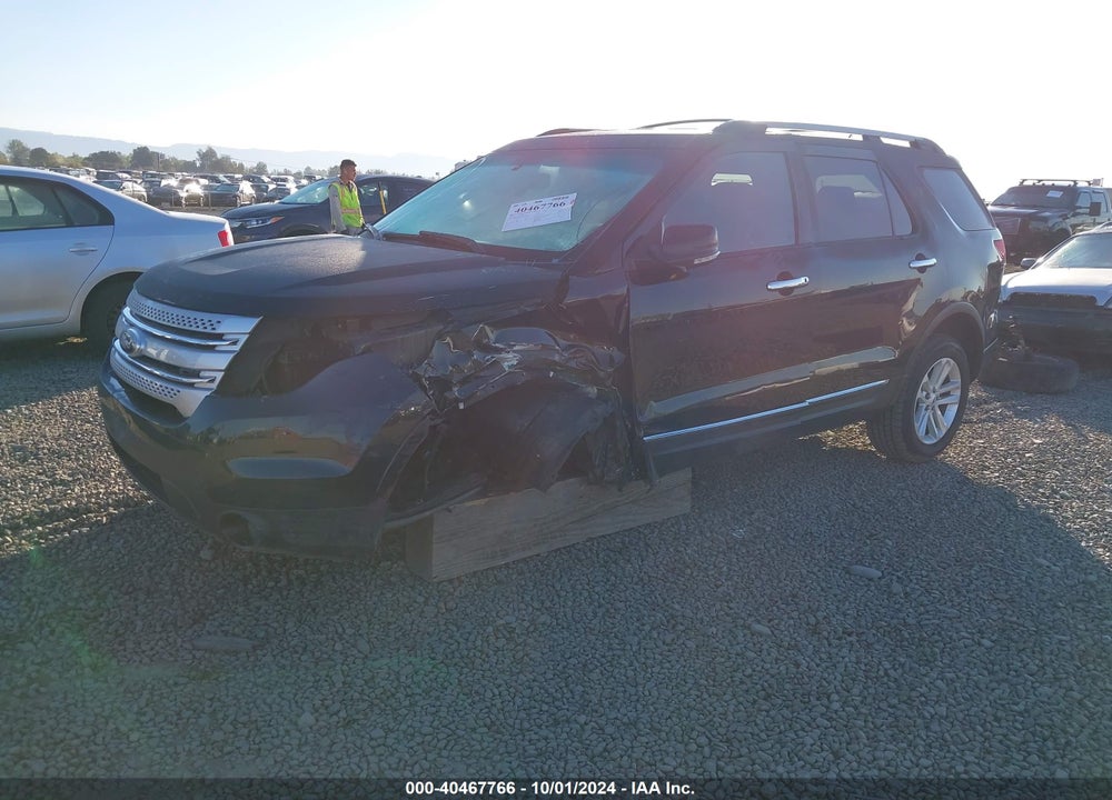 2014 FORD EXPLORER XLT VIN: 1FM5K8D85EGC35793
