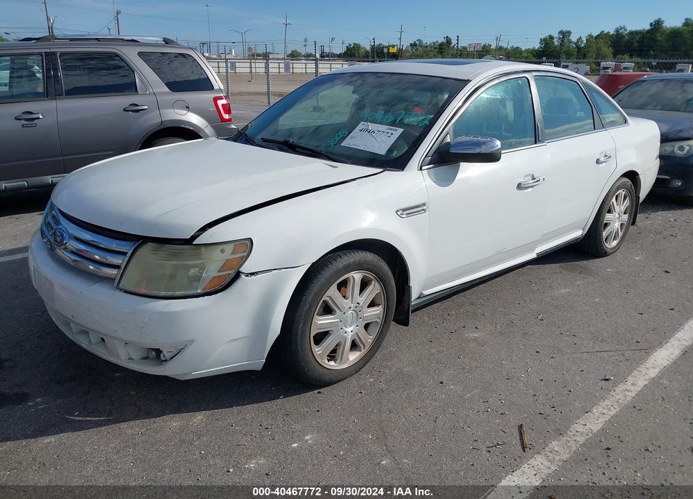 2008 FORD TAURUS LIMITED VIN: 1FAHP25W98G127751