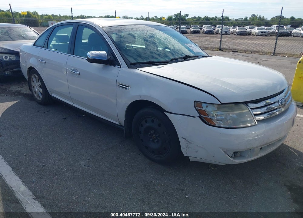 2008 FORD TAURUS LIMITED VIN: 1FAHP25W98G127751