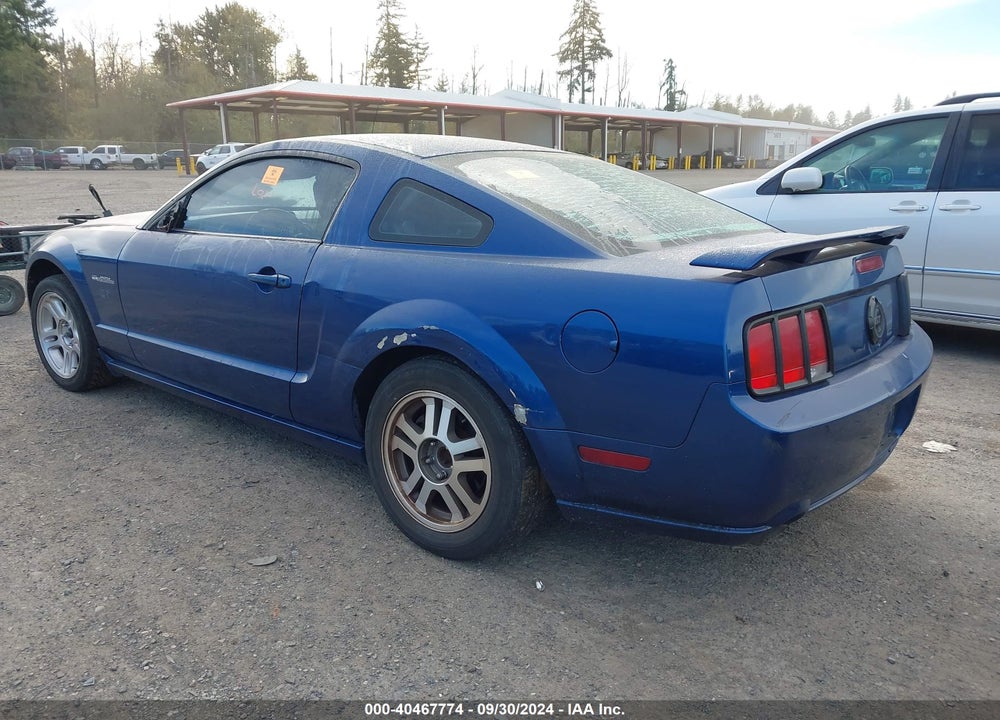 2006 FORD MUSTANG GT VIN: 1ZVFT82H165263397