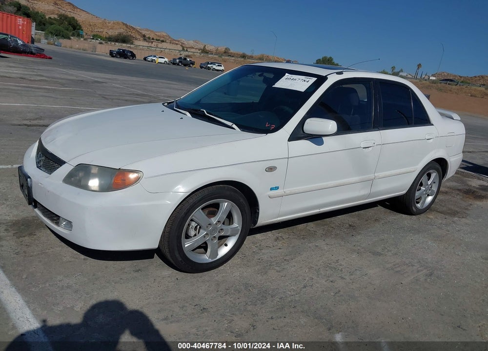2003 MAZDA PROTEGE VIN: JM1BJ226731210192