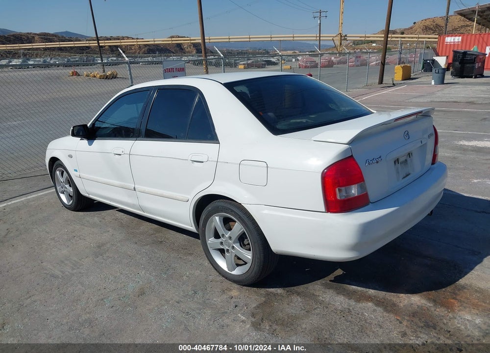 2003 MAZDA PROTEGE VIN: JM1BJ226731210192