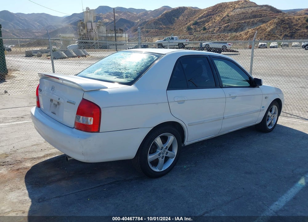 2003 MAZDA PROTEGE VIN: JM1BJ226731210192