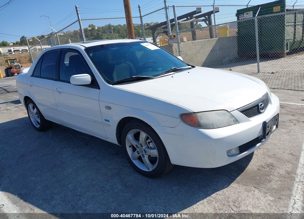 2003 MAZDA PROTEGE VIN: JM1BJ226731210192