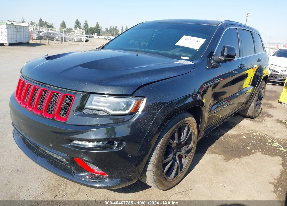 2014 JEEP GRAND CHEROKEE SRT8 VIN: 1C4RJFDJ4EC236862
