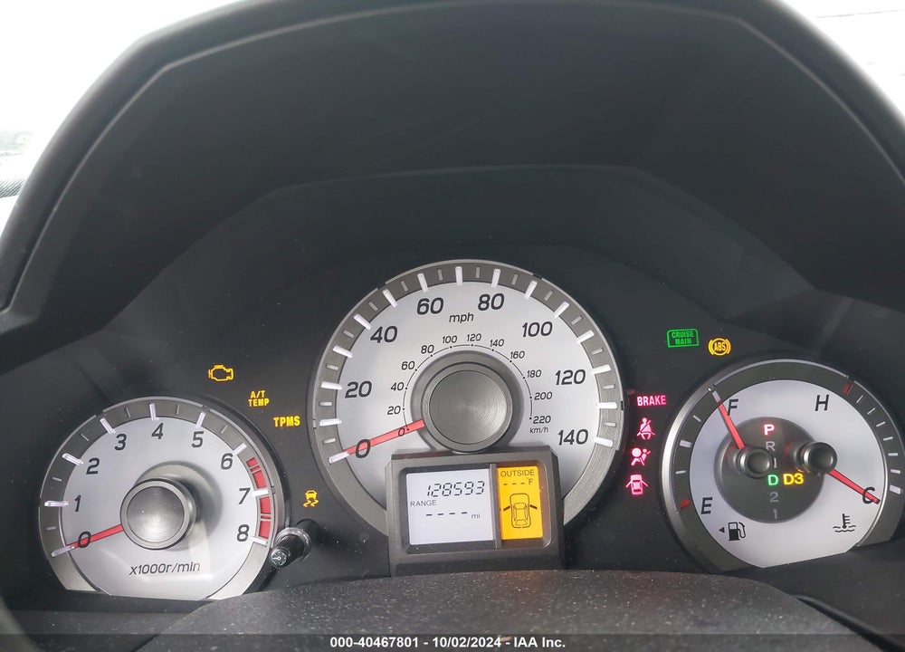 2012 HONDA PILOT EX-L VIN: 5FNYF4H54CB063293