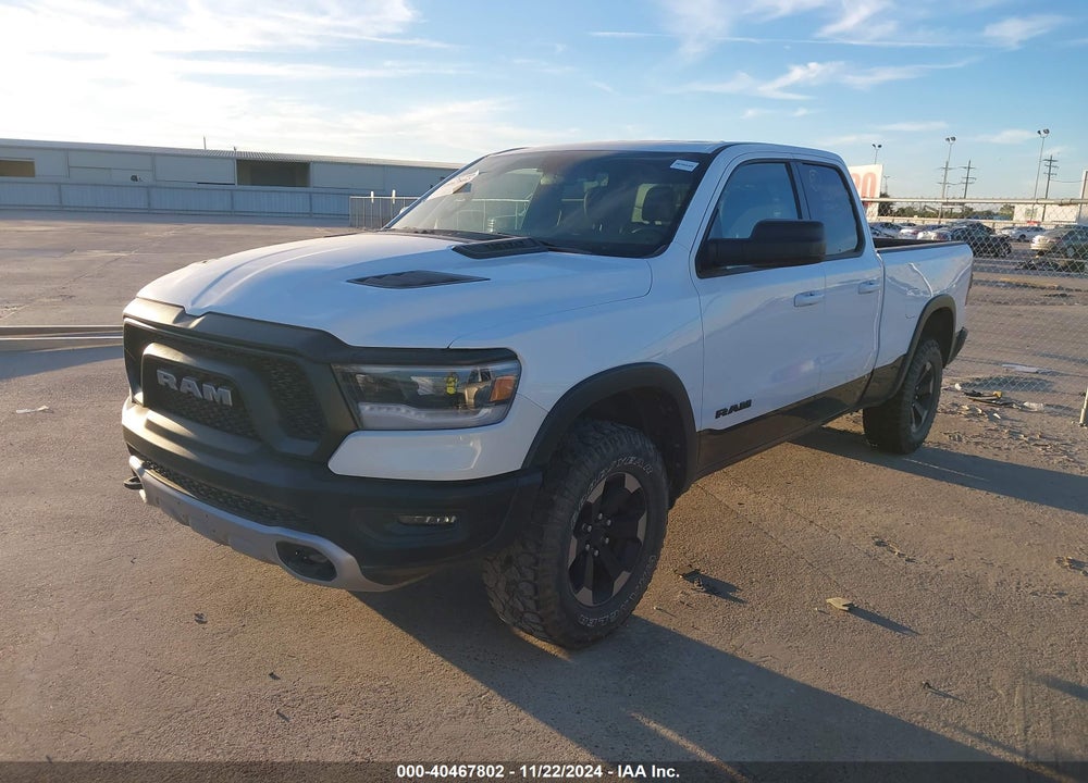 2019 RAM 1500 REBEL  4X4 6'4 BOX VIN: 1C6RRFEG3KN860977