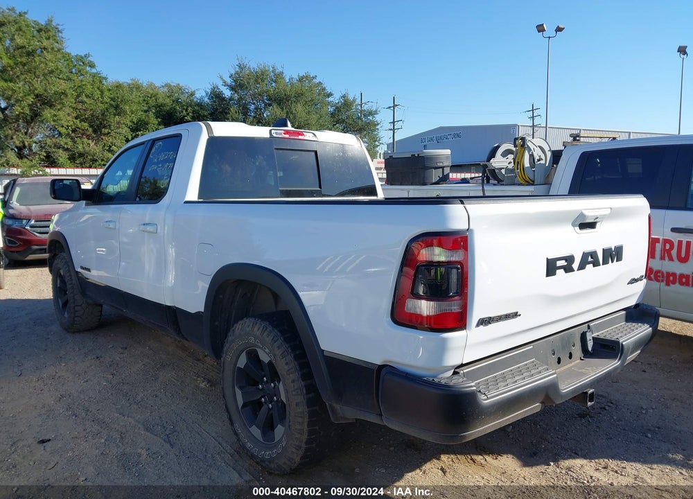 2019 RAM 1500 REBEL  4X4 6'4 BOX VIN: 1C6RRFEG3KN860977
