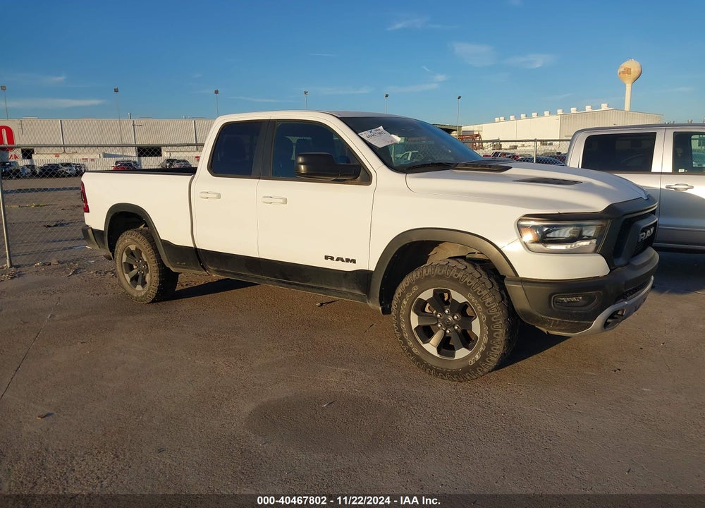 2019 RAM 1500 REBEL  4X4 6'4 BOX VIN: 1C6RRFEG3KN860977