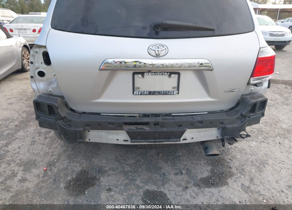 2012 TOYOTA HIGHLANDER LIMITED V6 VIN: 5TDDK3EH6CS104537
