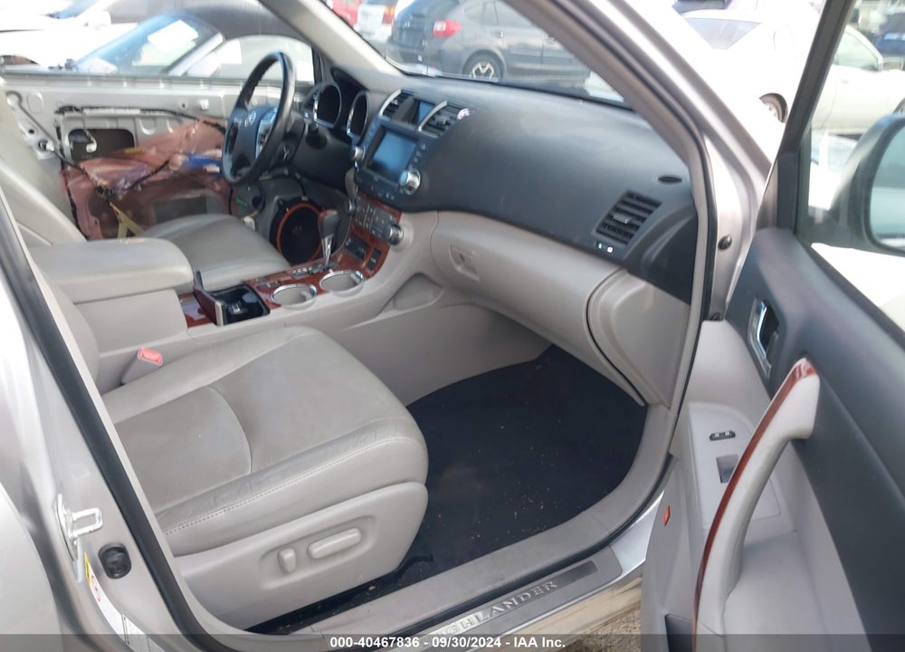 2012 TOYOTA HIGHLANDER LIMITED V6 VIN: 5TDDK3EH6CS104537