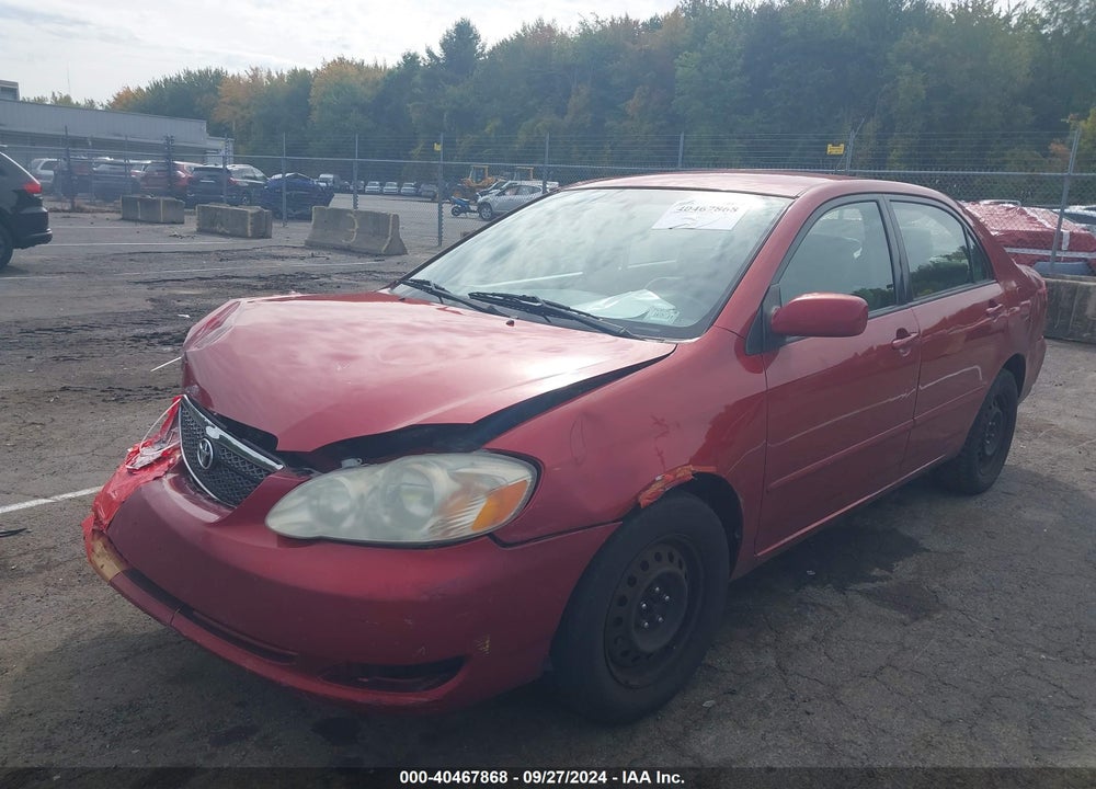 2006 TOYOTA COROLLA LE VIN: 2T1BR32E26C582528