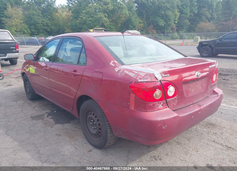 2006 TOYOTA COROLLA LE VIN: 2T1BR32E26C582528