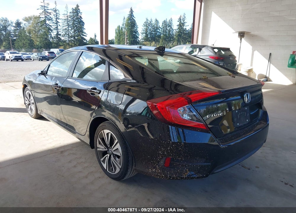 2018 HONDA CIVIC EX-T VIN: JHMFC1F33JX043554