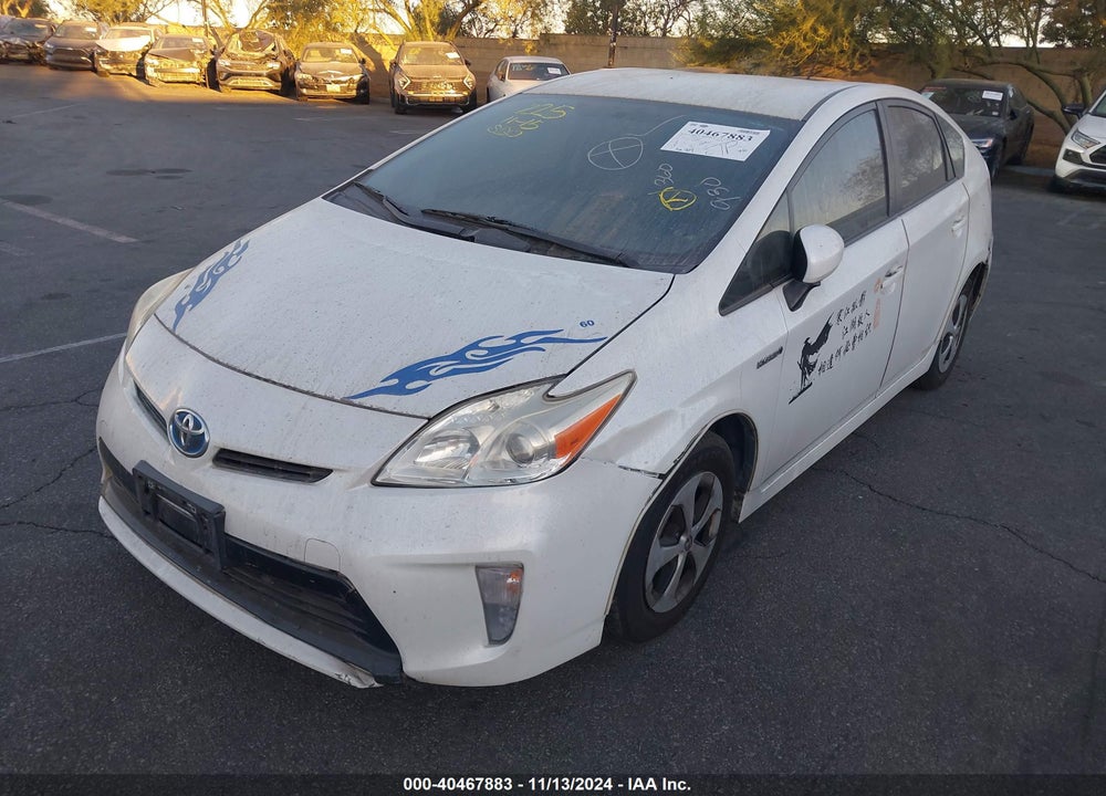 2015 TOYOTA PRIUS TWO VIN: JTDKN3DU2F0484058