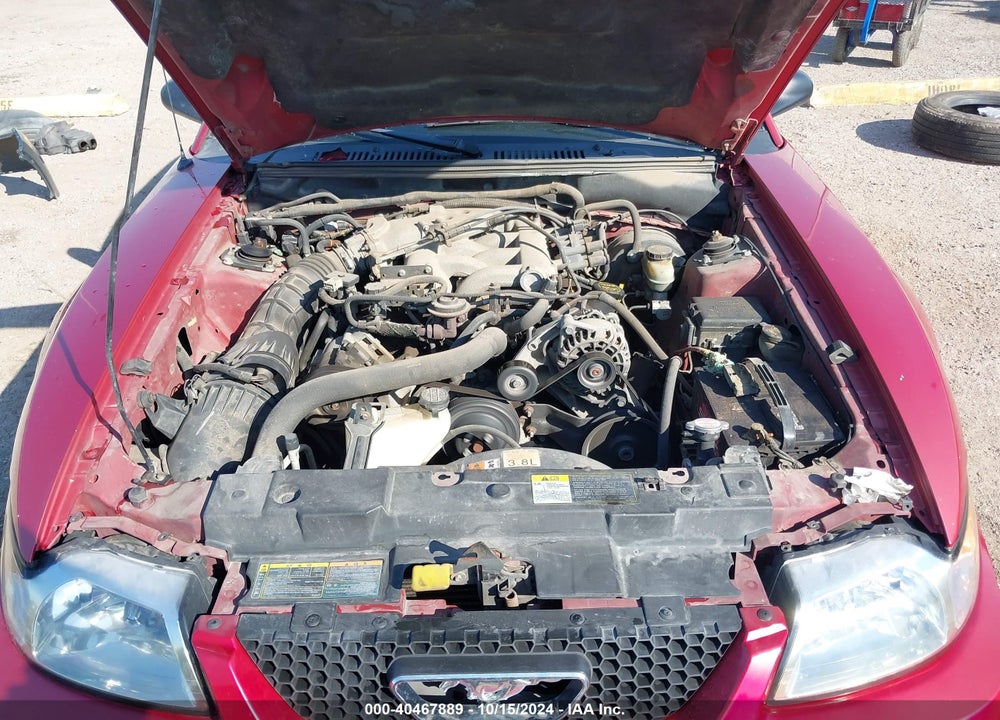 2001 FORD MUSTANG VIN: 1FAFP40431F164184