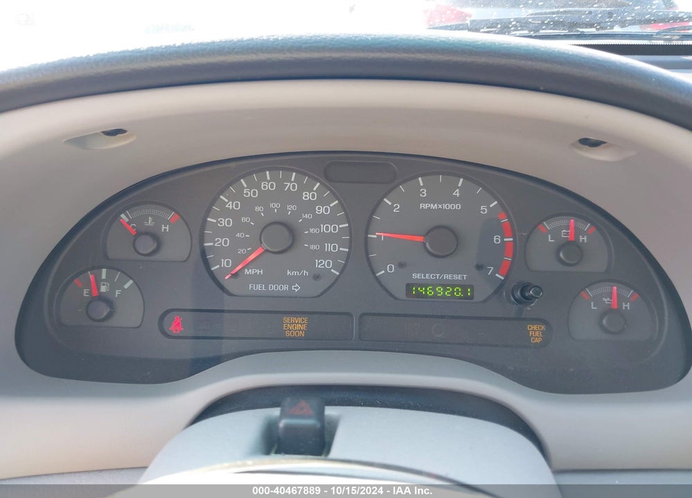 2001 FORD MUSTANG VIN: 1FAFP40431F164184