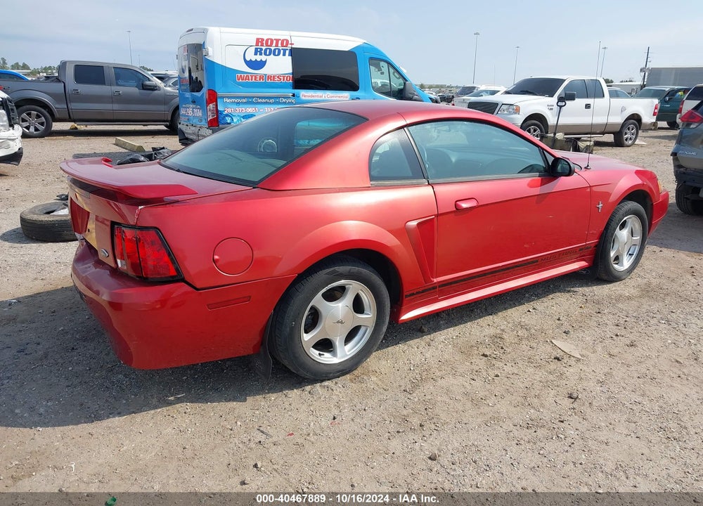 2001 FORD MUSTANG VIN: 1FAFP40431F164184