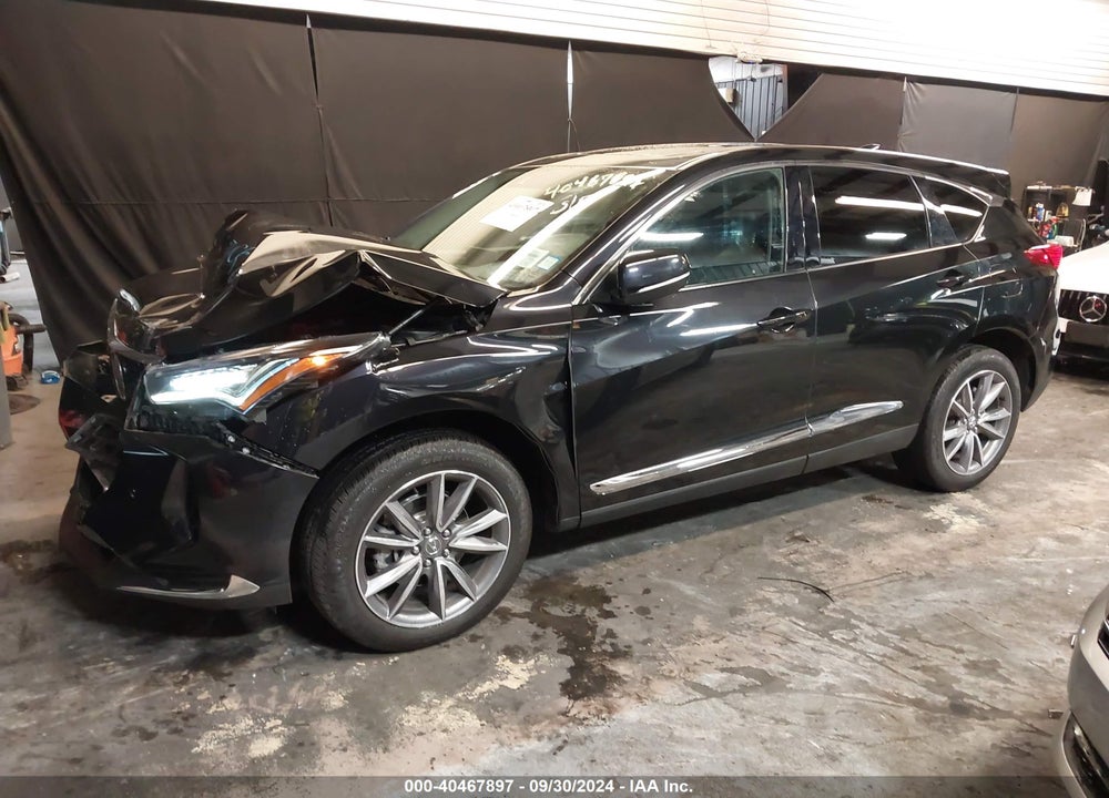 2022 ACURA RDX TECHNOLOGY PACKAGE VIN: 5J8TC2H54NL010599