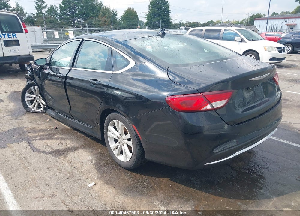 2017 CHRYSLER 200 LIMITED PLATINUM VIN: 1C3CCCAB1HN502489