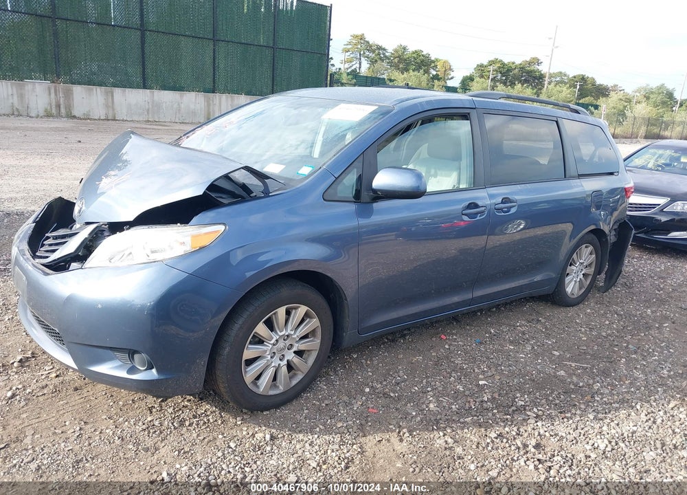 2015 TOYOTA SIENNA LE 7 PASSENGER VIN: 5TDJK3DC0FS109469