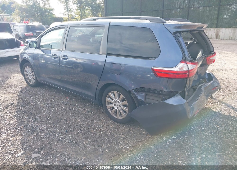 2015 TOYOTA SIENNA LE 7 PASSENGER VIN: 5TDJK3DC0FS109469
