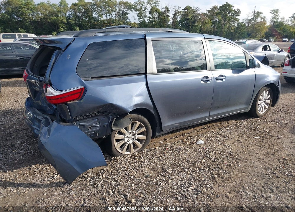 2015 TOYOTA SIENNA LE 7 PASSENGER VIN: 5TDJK3DC0FS109469